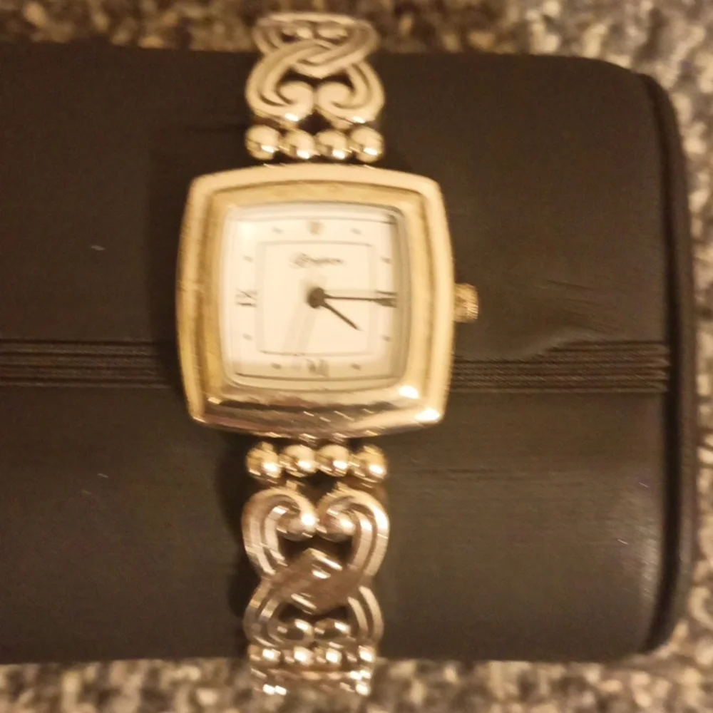 Brighton Vintage Santa Rosa silver tone women's watch